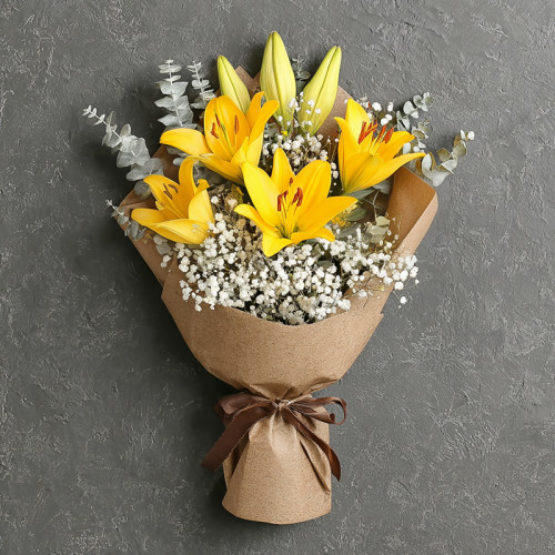 How much does the Marine Parade birthday white lily cost?