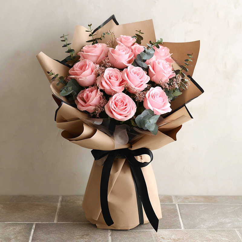 How to write the congratulatory message on the opening flower basket of the Miami Lakes training ins